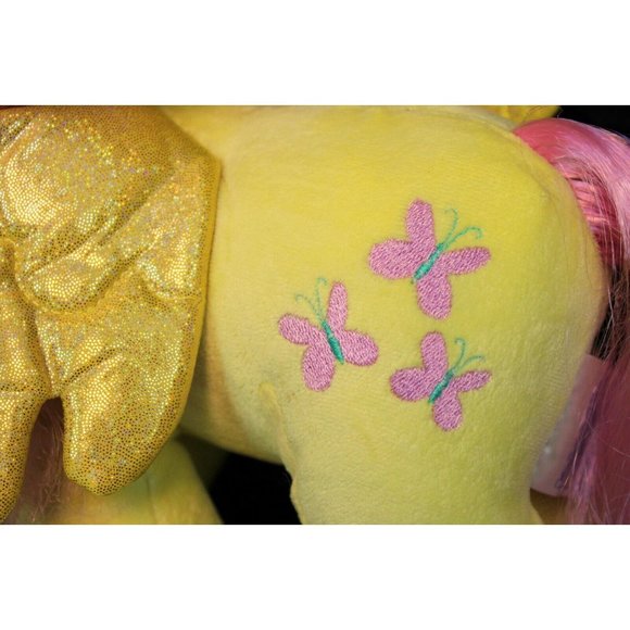 BAB MLP Fluttershy 16'' Plush Stuffed Animal Yellow Butterfly My Little Pony - Picture 3 of 9